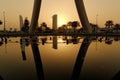 Sunrise in Manama Royalty Free Stock Photo