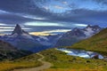 Sunrise at Matterhorn, Switzerland Royalty Free Stock Photo