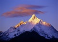 Sunrise of Meili Snow Mountain in China