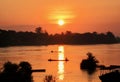Sunrise on the Mekong River 4000 Islands, Laos