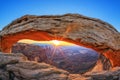 Sunrise at Mesa Arch in Canyonlands National Park