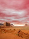 Sunrise Monument Valley Arizona Navajo Nation Royalty Free Stock Photo