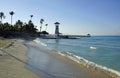 Sunrise mood at bayahibe lighthouse