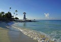 Sunrise mood at bayahibe lighthouse