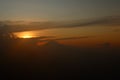 Sunrise Morning Cloud in the Sky At Gunung Batukaru