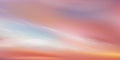 Sunrise in Morning with Orange,Yellow and Pink sky, Dramatic twilight landscape with Sunset dusk sky in evening, Vector mesh