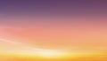 Sunrise Morning in Purple,Pink,Yellow and Orange Sky,Vector illustration Background Dramatic twilight landscape with Sunset in