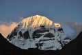 Sunrise at Mount Kailash Royalty Free Stock Photo