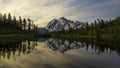 Sunrise at Mount Shuksan