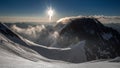 Sunrise in the mountains