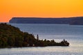 Sunrise On Munising Bay Royalty Free Stock Photo