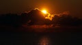 Sunrise at Myrtle beach Royalty Free Stock Photo