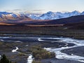 Sunrise Near Denali Royalty Free Stock Photo