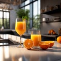 Sunrise Nectar: Savoring the Zest and Zing of Fresh Orange Juice.