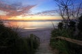 Sunrise Nelson Beach Jervis Bay Australia Royalty Free Stock Photo