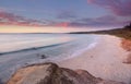 Sunrise at Nelson Beach Jervis Bay Royalty Free Stock Photo