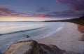 Sunrise at Nelson Beach Jervis Bay Royalty Free Stock Photo