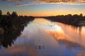 Sunrise Nepean River Penrith Royalty Free Stock Photo