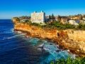 Sunrise on Ocean Side Cliffs, Vaucluse, Sydney, Australia