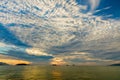 Sunrise Ocean View Nha Trang Vietnam Royalty Free Stock Photo