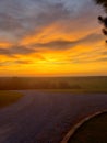 Sunrise Oklahoma horse farm