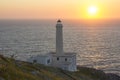 Sunrise Otranto, lighthouse Palascia Royalty Free Stock Photo