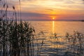 Sunrise over the Balaton lake, Hungary
