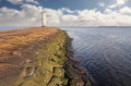 Sunrise over Baltic Sea coast. Royalty Free Stock Photo