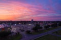 Sunrise over Bay Minette, Alabama Royalty Free Stock Photo