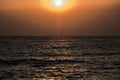 Sunrise over the Black Sea Royalty Free Stock Photo