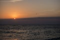 Sunrise over the Black Sea Royalty Free Stock Photo