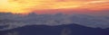 Sunrise over Clingman's Dome, Royalty Free Stock Photo