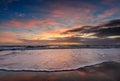 Sunrise over Cocoa Beach Royalty Free Stock Photo