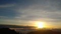 Sunrise over Haleakala Volcano Royalty Free Stock Photo