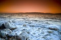 Sunrise over the dead sea