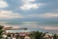 Sunrise over dead sea.