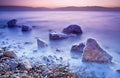 Sunrise over the dead sea