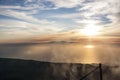 Sunrise over Gran Canaria from the top oof the Volcano Teide in Tenerife