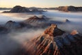 Sunrise over Grand Canyon National Park, Arizona, United States Royalty Free Stock Photo