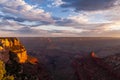 Sunrise over Grand Canyon Royalty Free Stock Photo