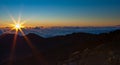 Sunrise over Haleakala Royalty Free Stock Photo