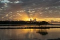 Sunrise over the Kalang river