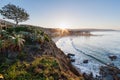 Sunrise over Laguna Beach Royalty Free Stock Photo