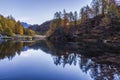 Alpe devero autumnal mountain landscape Royalty Free Stock Photo