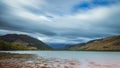 Sunrise over loch Broom on the A835 Royalty Free Stock Photo