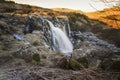 Sunrise over the Loup of Fintry Waterfall