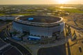 Sunrise over Metlife Stadium Royalty Free Stock Photo