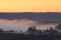 Sunrise over the mist, co roscommon, ireland