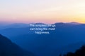 Inspirational quotes text - The simplest things can bring the most happiness