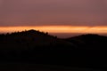 Sunrise Landscape Over Mountains with Amazing Sky, Sibiu, Romania, Paltinis, Transylvania Sunrise Landscape Royalty Free Stock Photo